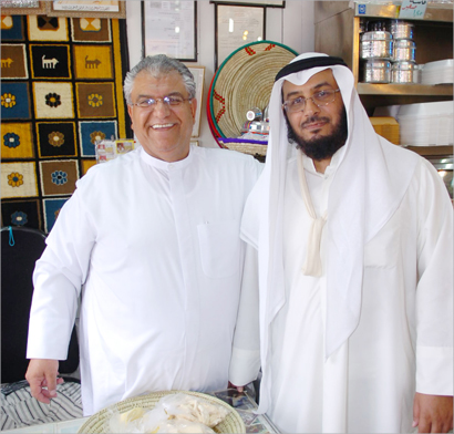 مع الزميل معد الصفحة