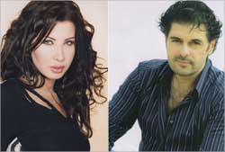 راغب علامة ونانسي عجرم 