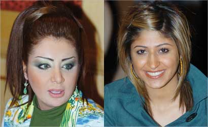 شجون و  شيماء علي    (تصوير أحمد عماد)