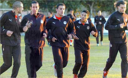 u0644u0627u0639u0628u0648 u0645u0635u0631 u0641u064a u0622u062eu0631 u062au062fu0631u064au0628 u0644u0647u0645 u0641u064a u0627u0644u0642u0627u0647u0631u0629