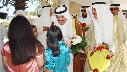 استقبال بالورود