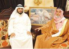 مع الزميل معد الصفحة