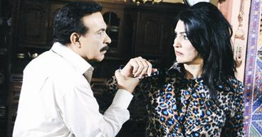 هدى الخطيب وهادي الجبار في مشهد من مسلسل «إن كنت ناسي»