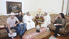 المعدان بشار جاسم ونايف البشايرة ونبيل وطارق ومنى شداد