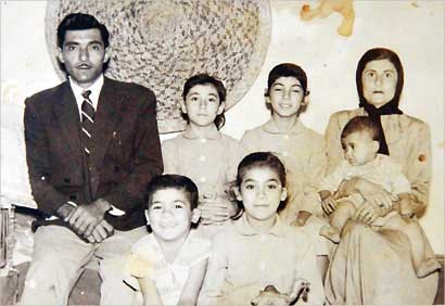 أفراد الاسرة سنة 1962