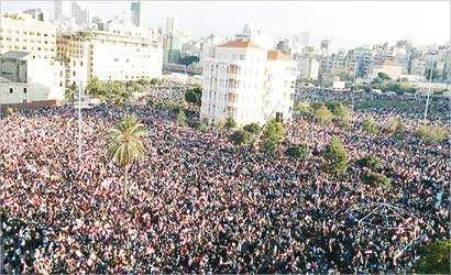 من مظاهرات المعارضة