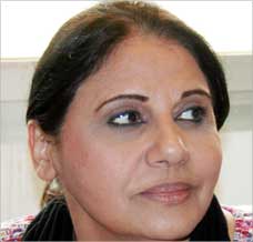 أثناء بروفات مسلسل «نقش الحنة»