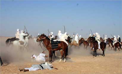 معارك محسن الهزاني في المسلسل