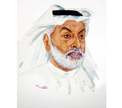 بوتريه لعبدالله النفيسي