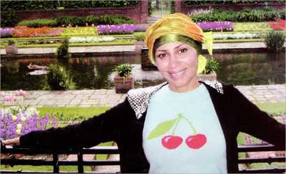 وأثناء فترة العلاج في إحدى حدائق لندن