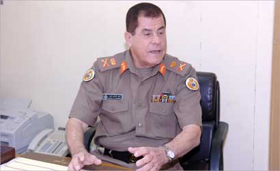 اللواء طبيب زهير رسمي    (تصوير زكريا عطية)