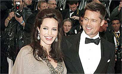 انجلينا جولي وبراد بيت