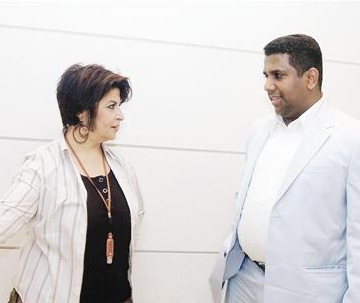 الديكان في أروقة «الراي» مع الزميلة ليلى أحمد