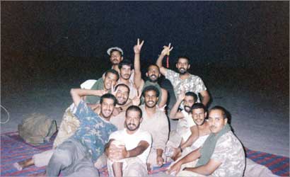 ضباط وافراد كتيبة المدفعية 51