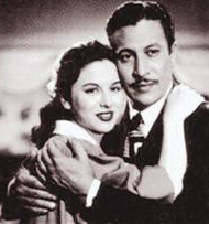 مع فاتن حمامة