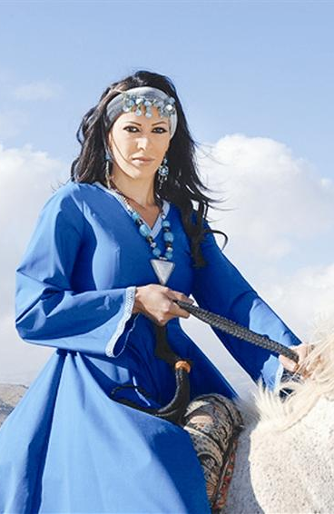 ريتا برصونا في دور ليلى حبيبة قيس