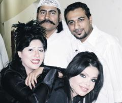 مع الصيرفي ومها محمد في شباب الجامعة