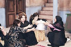 مشهد من مسلسل «عايلة بوسالم»