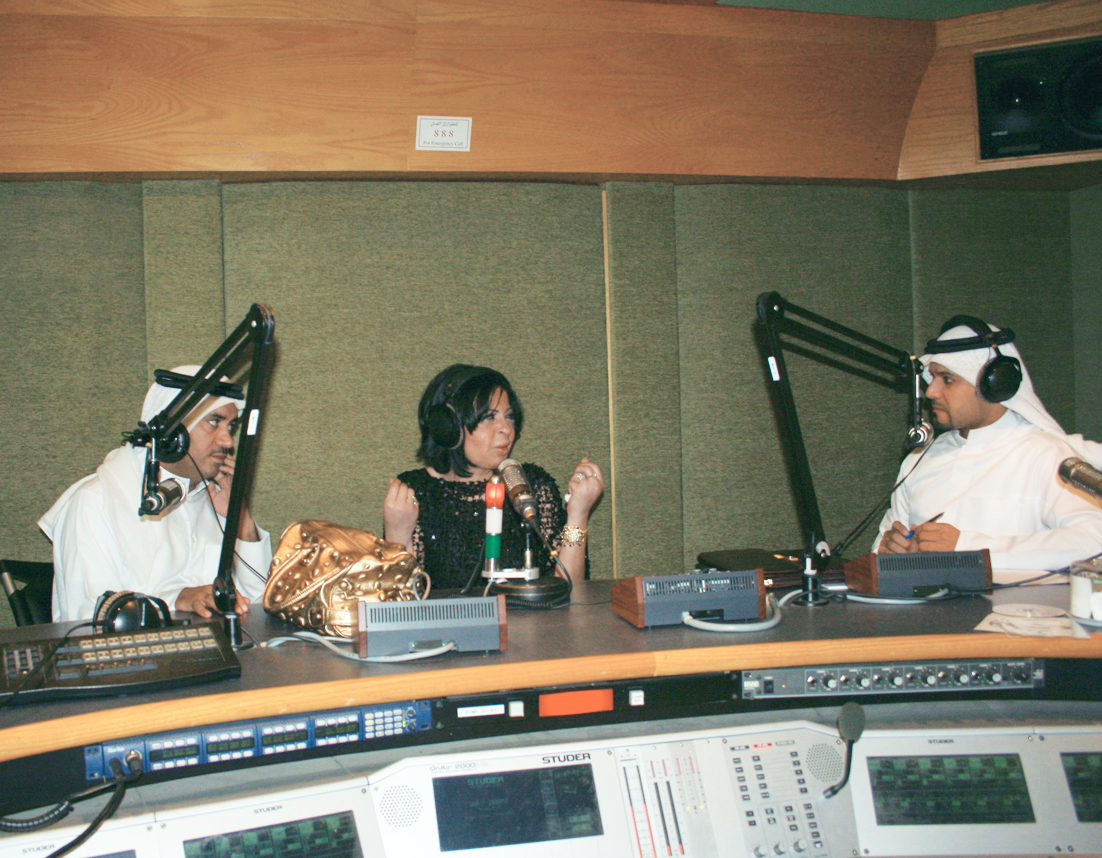 أثناء بث برنامج «نجم على السحور»   