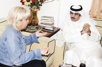 تعرض مآساتها للزميل حسين الحربي