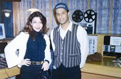 بوحمد مع الفنانة سميرة سعيد