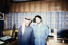 مع الفنان عبدالكريم عبدالقادر