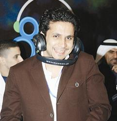 في عمله الإذاعي