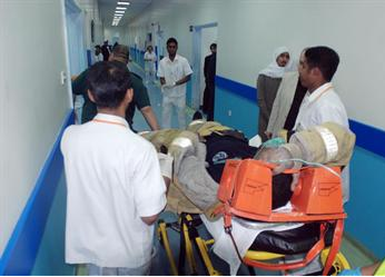  ... وداخل المستشفى