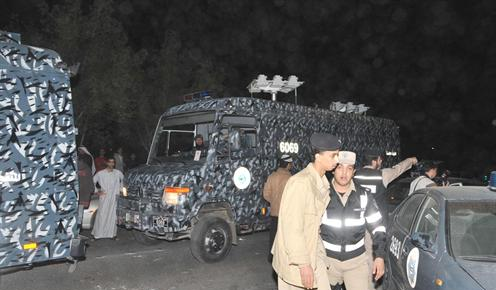 حضور امني كثيف