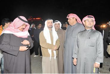 وزير البلدية فاضل صفر وعضو المجلس البلدي هشام البغلي يتابعان