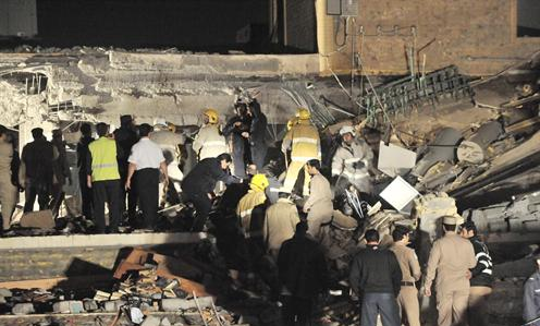 حضور امني كثيف في الموقع