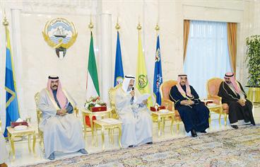 صاحب السمو متحدثاً