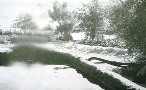 إحدى المزارع في العهد الماضي