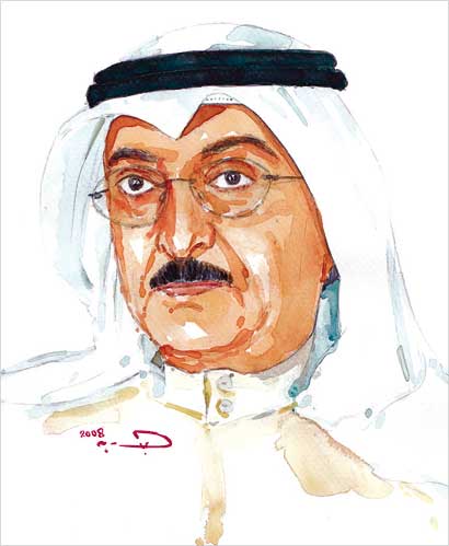 بورتريه لجاسم محمد البحر