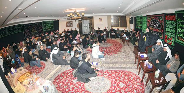 جانب من المجالس الحسينية