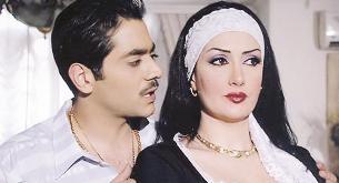 غادة واحمد فلوكس في مشهد من مسلسل «الباطنية»