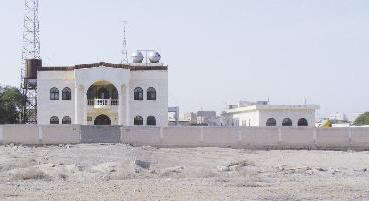 أحد المباني الحديثة لقصر الدعية التي استخدمت حتى وقت متأخر