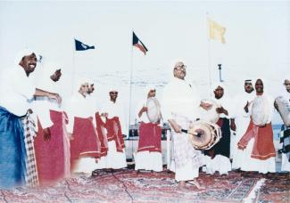 فرقة العميري في أحد استعراضاتها