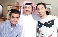 حمد اشكناني وحمد العماني مع القدير عبدالحسين عبدالرضا