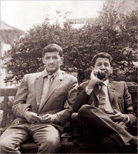 في لبنان صيف 1963 ومعه رياض الصانع