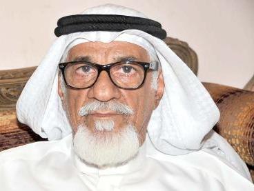 محمد الحرفان يستعيد ذكرياته 	(تصوير موسى عياش)