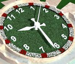 ساعة «وردة الزمن»