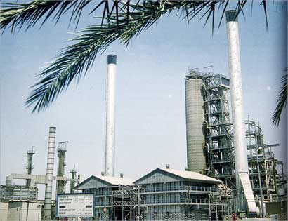 مصفاة الاحمدي في أواخر الثمانينات