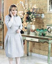 هدى حسين في أحد المشاهد