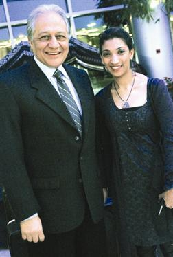 خالد زكي والزميلة خلود ابو المجد