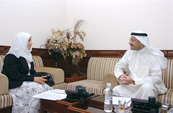 جوري المطيري ومتابعة من الزميل ناصر الفرحان  	