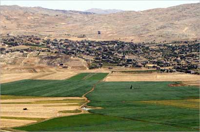 سهول لبنان تعاني من قلة المتساقطات 