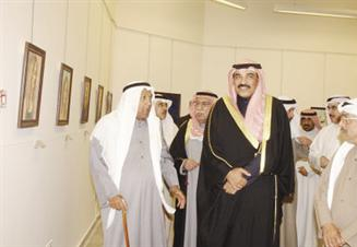صباح الخالد يفتتح معرضه الأخير