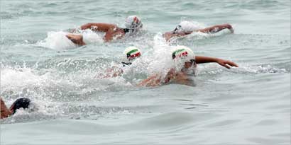 لقطة من السباق