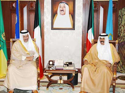 ولي العهد مستقبلاً جابر المبارك 